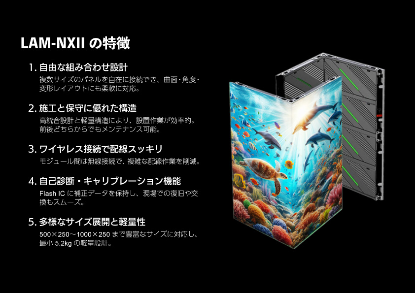 LAM-NXⅡ：製品特徴