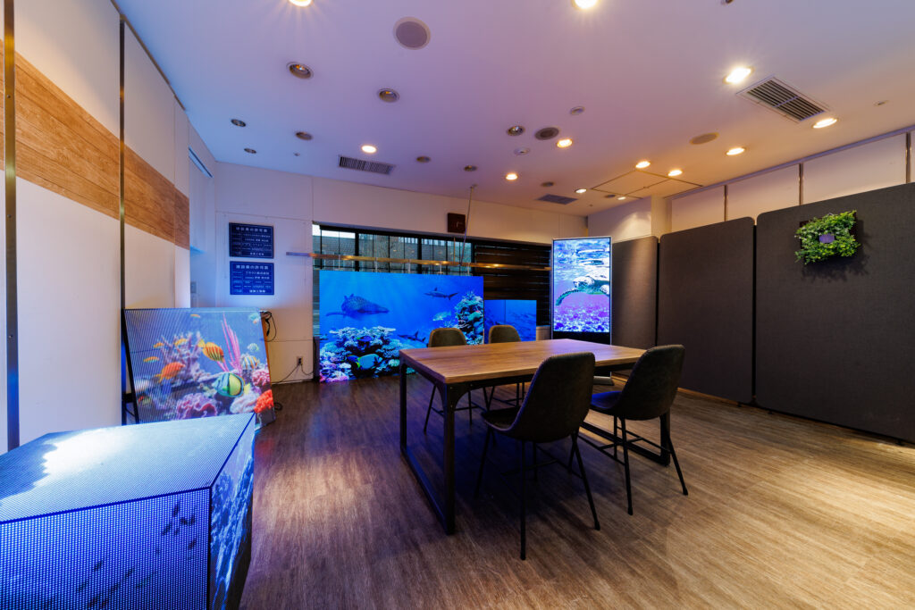 フラクト株式会社のショールーム内観